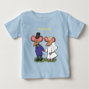 Niedliche Cartoon-Abbildung Baby T-shirt