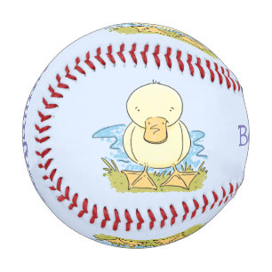 Niedliche Cartoon-Abbildung Baseball