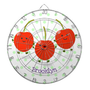 Niedliche Cartoon-Abbildung Dartscheibe