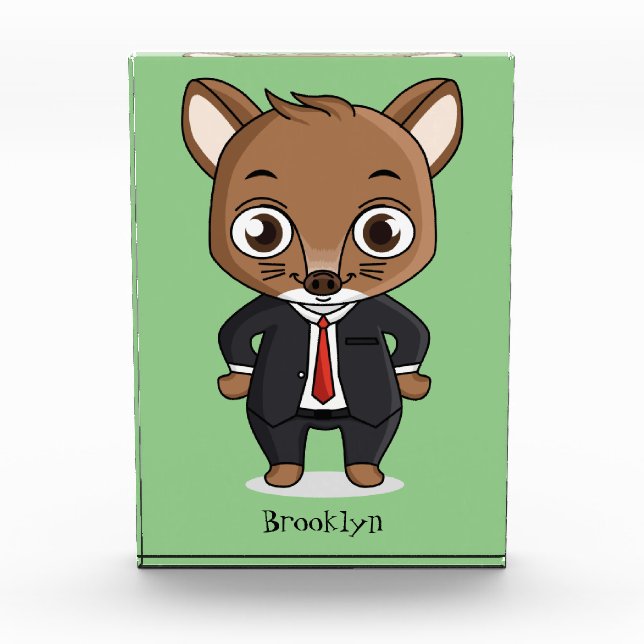 Niedliche Cartoon-Abbildung Fotoblock (Vorderseite)