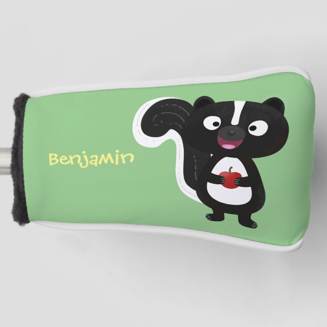 Niedliche Cartoon-Abbildung Golf Headcover (Vorderseite)