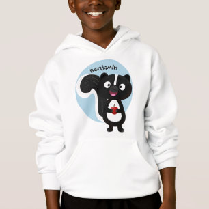 Niedliche Cartoon-Abbildung Hoodie