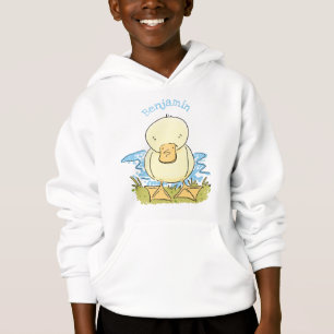 Niedliche Cartoon-Abbildung Hoodie