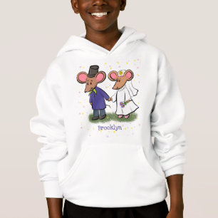 Niedliche Cartoon-Abbildung Hoodie