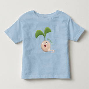 Niedliche Cartoon-Abbildung Kleinkind T-shirt