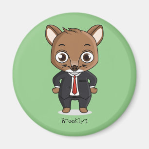 Niedliche Cartoon-Abbildung Magnet