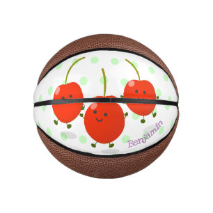 Niedliche Cartoon-Abbildung Mini Basketball