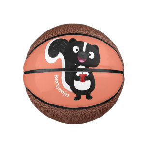Niedliche Cartoon-Abbildung Mini Basketball