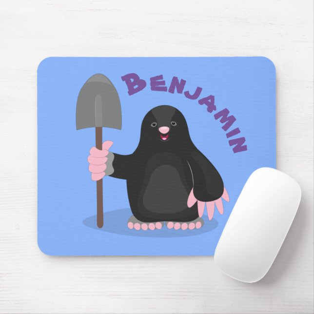 Niedliche Cartoon-Abbildung Mousepad (Mit Mouse)