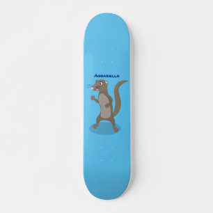Niedliche Cartoon-Abbildung Skateboard