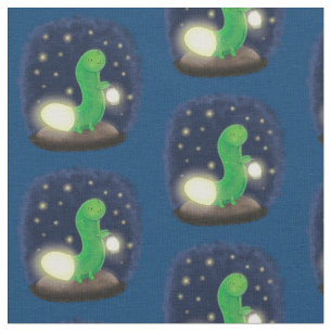 Niedliche Cartoon-Abbildung Stoff