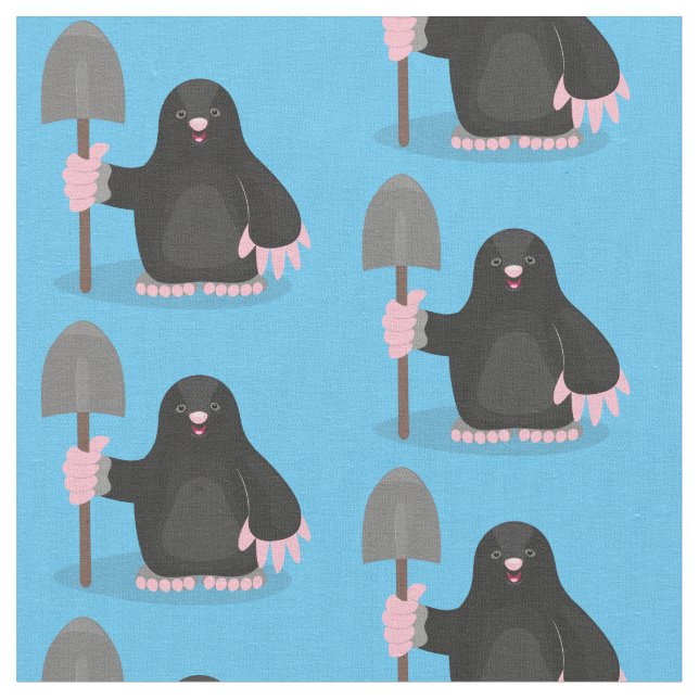 Niedliche Cartoon-Abbildung Stoff (Nahaufnahme)