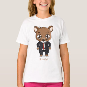 Niedliche Cartoon-Abbildung T-Shirt