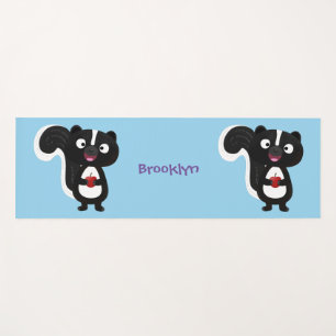 Niedliche Cartoon-Abbildung Yogamatte