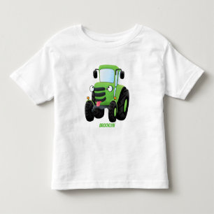Niedliche Cartoon-Darstellung des Happy Farm Kleinkind T-shirt