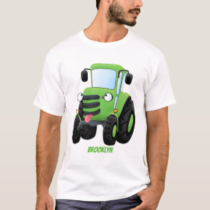 Niedliche Cartoon-Darstellung des Happy Farm T-Shirt