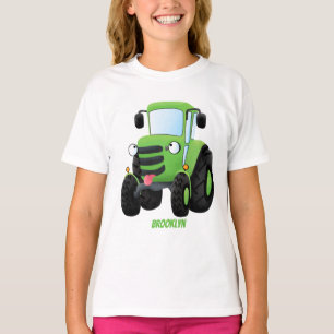 Niedliche Cartoon-Darstellung des Happy Farm T-Shirt