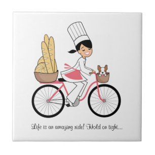 Niedliche Cartoon-Fliese Fliese