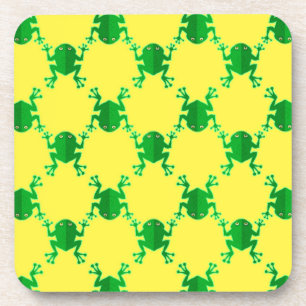 Niedliche Cartoon-Frösche Untersetzer