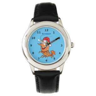 Niedliche Cartoon-Illustration Armbanduhr