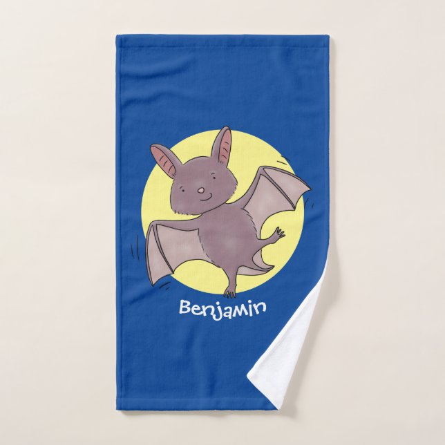 Niedliche Cartoon-Illustration Badhandtuch Set (Handtuch)