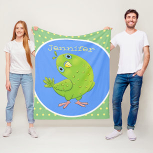 Niedliche Cartoon-Illustration Fleecedecke