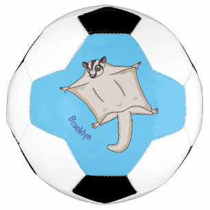 Niedliche Cartoon-Illustration Fußball