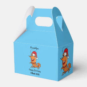 Niedliche Cartoon-Illustration Geschenkschachtel