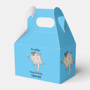 Niedliche Cartoon-Illustration Geschenkschachtel
