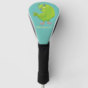 Niedliche Cartoon-Illustration Golf Headcover