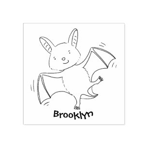 Niedliche Cartoon-Illustration Gummistempel