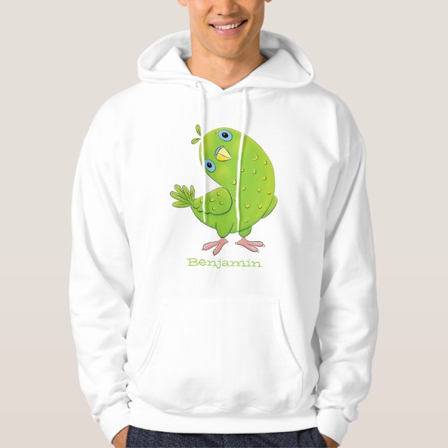 Niedliche Cartoon-Illustration Hoodie (Vorderseite)