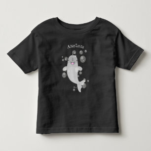 Niedliche Cartoon-Illustration Kleinkind T-shirt