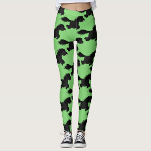 Niedliche Cartoon-Illustration Leggings