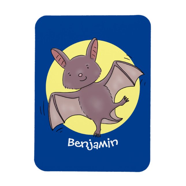 Niedliche Cartoon-Illustration Magnet (Vertikal)