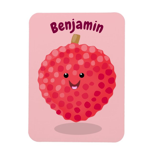 Niedliche Cartoon-Illustration Magnet (Vertikal)