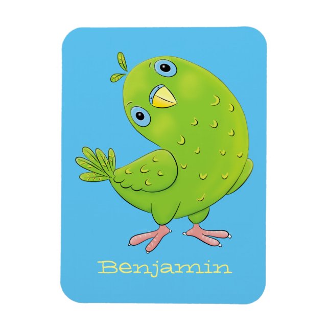 Niedliche Cartoon-Illustration Magnet (Vertikal)