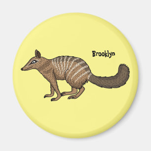 Niedliche Cartoon-Illustration Magnet