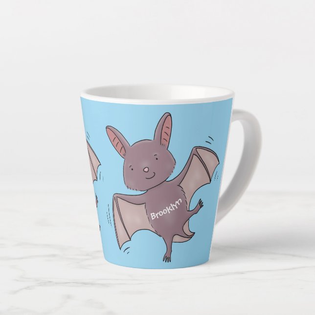 Niedliche Cartoon-Illustration Milchtasse (Rechte Ecke)