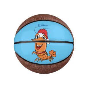 Niedliche Cartoon-Illustration Mini Basketball