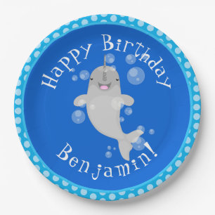 Niedliche Cartoon-Illustration Pappteller