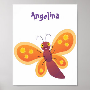 Niedliche Cartoon-Illustration Poster