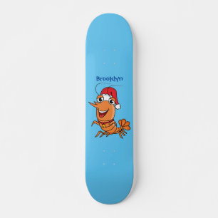 Niedliche Cartoon-Illustration Skateboard