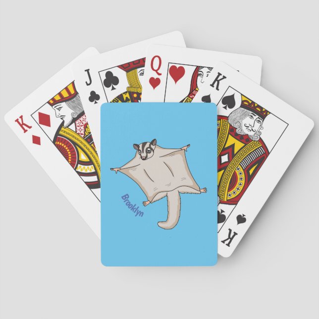 Niedliche Cartoon-Illustration Spielkarten (Rückseite)