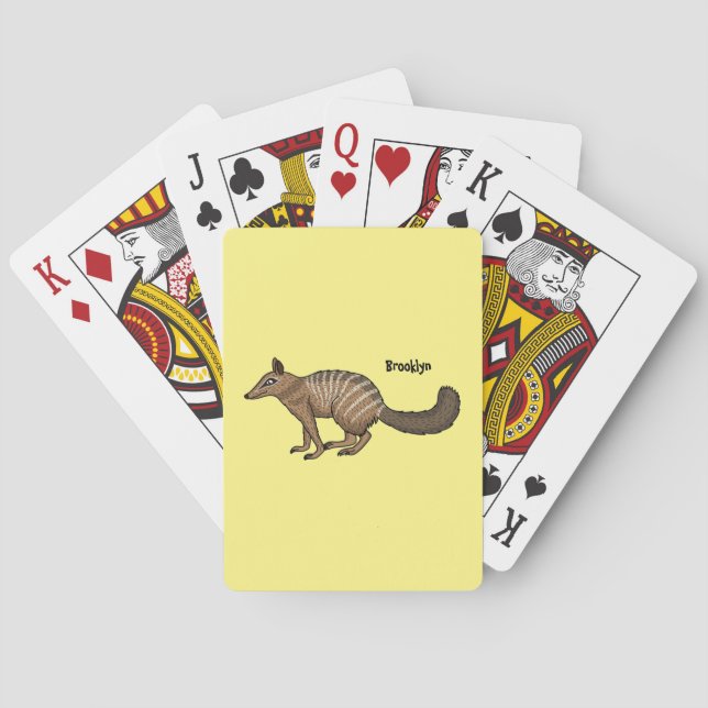 Niedliche Cartoon-Illustration Spielkarten (Rückseite)