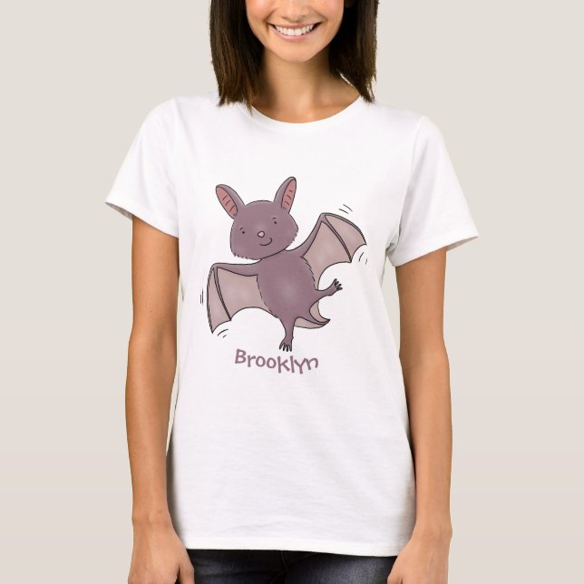 Niedliche Cartoon-Illustration T-Shirt (Vorderseite)
