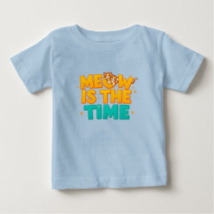 Niedliche Cartoon Katzen mit Spaß Baby T-shirt