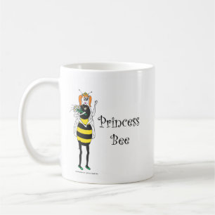 Niedliche Cartoon Prinzessin Bee Tasse