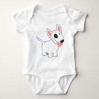 Niedliche Cartoon-Stier-Terrier-Baby-Kleidung