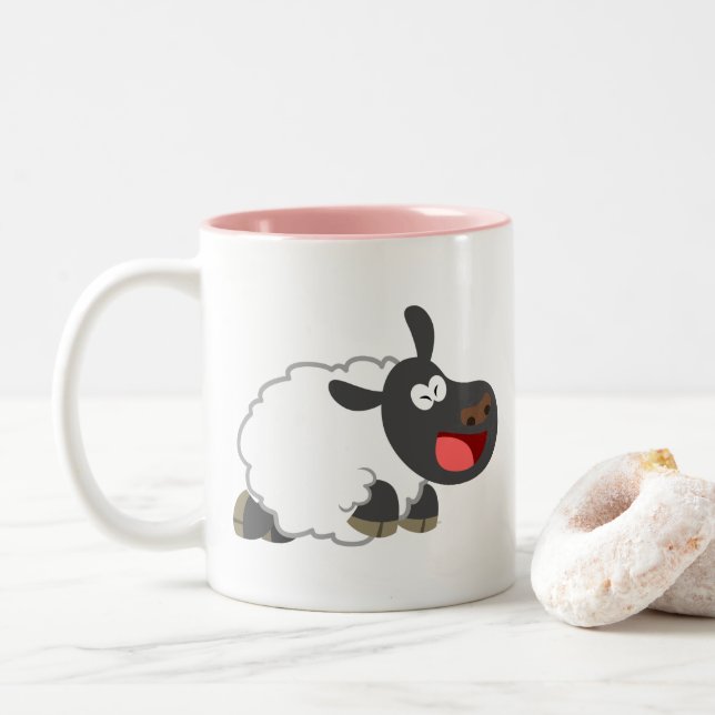 Niedliche Cartoon Tasse (Mit Donut)